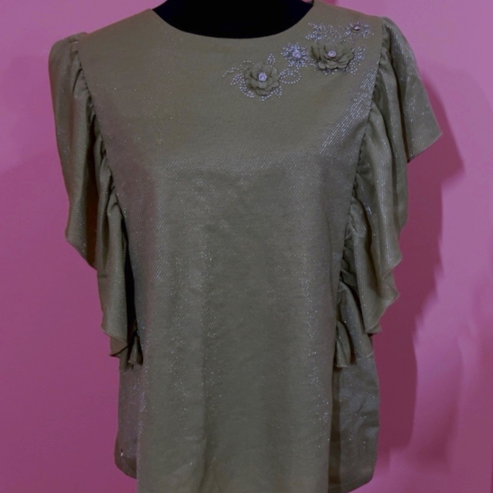 Women’s Green Summer Blouse